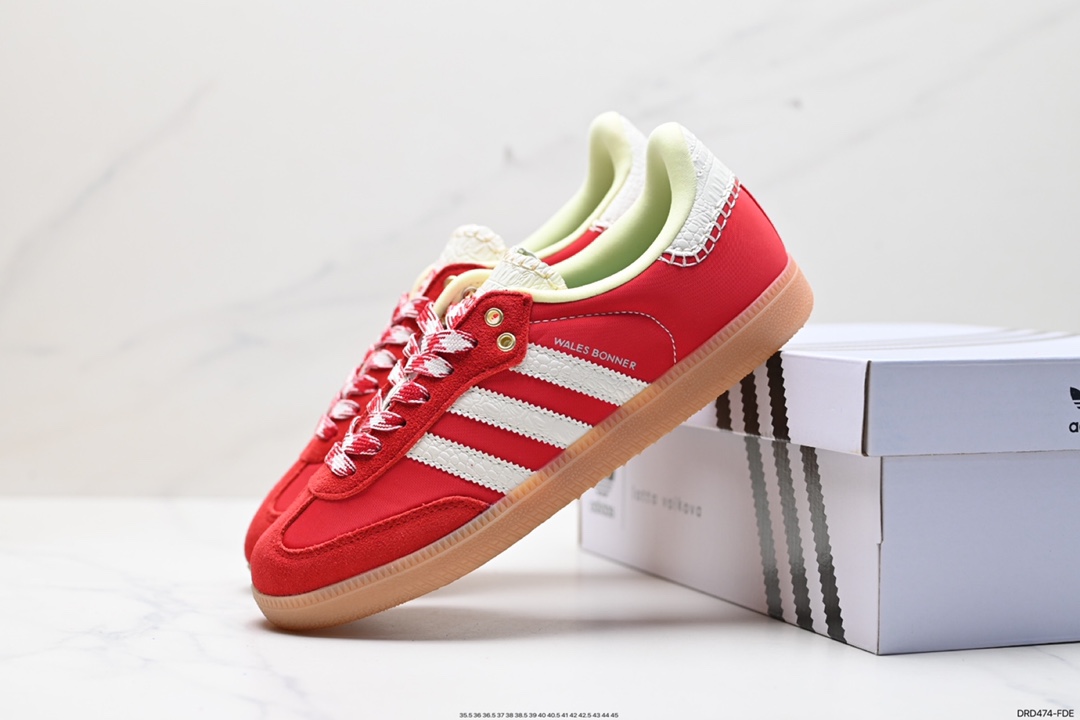 110 阿迪达斯 Sporty & Rich x Adidas Originals Samba OG 桑巴舞板鞋 HQ6075