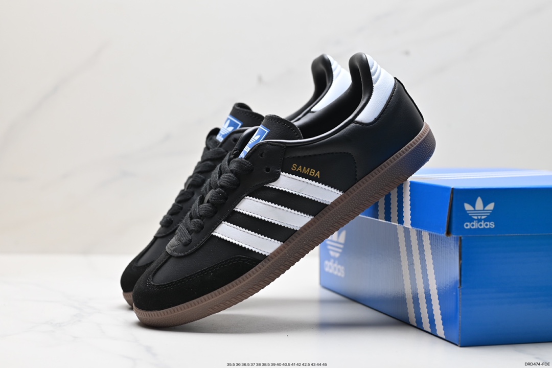 110 阿迪达斯 Sporty & Rich x Adidas Originals Samba OG 桑巴舞板鞋 HQ6075