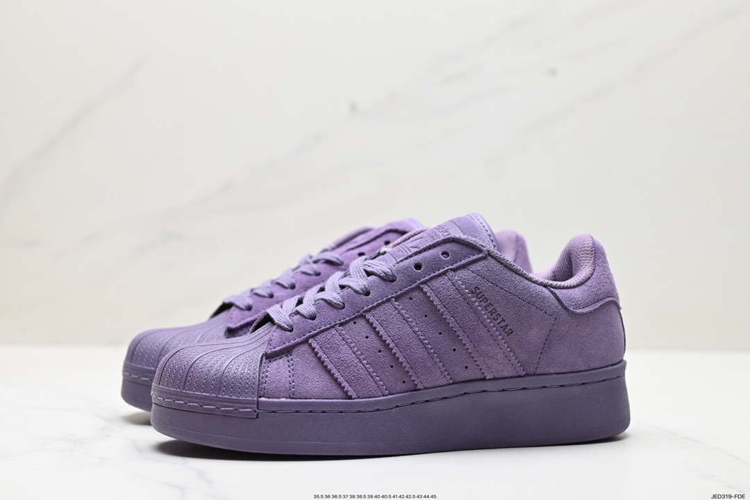 150 Adidas Originals Superstar XLG 贝壳头厚底休闲板鞋  IG2971