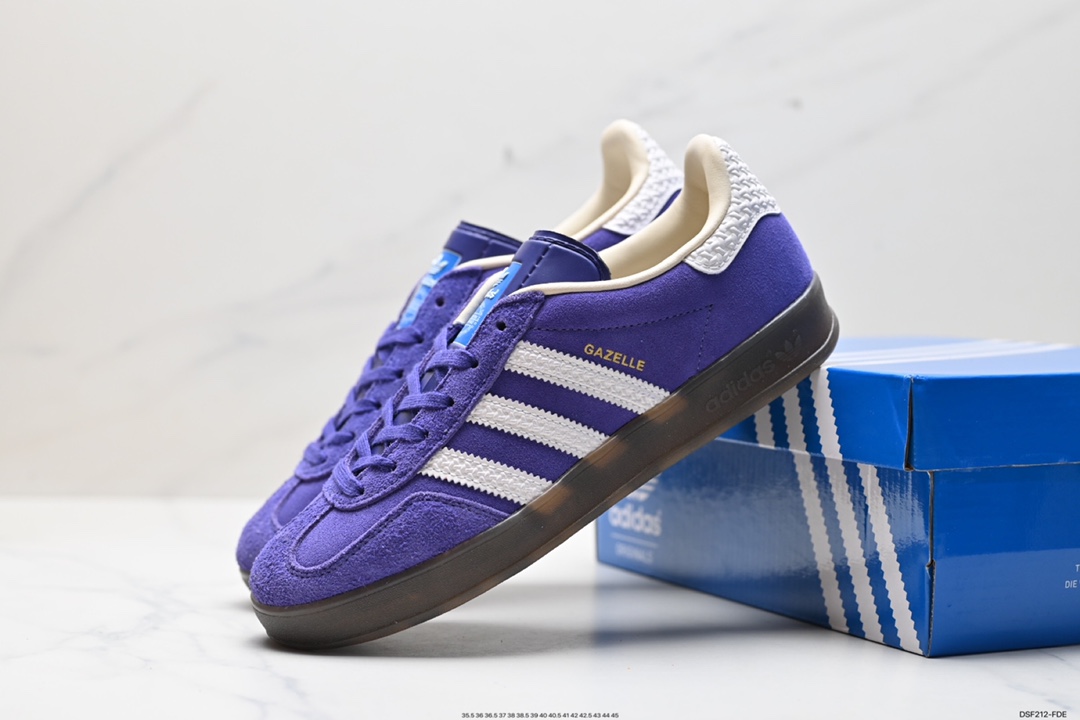 105 adlidas originals Gazelle Indoor ”棕白“ 这款阿迪达斯运动鞋 IE2948