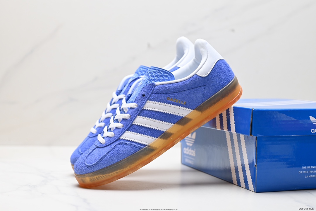 105 adlidas originals Gazelle Indoor ”棕白“ 这款阿迪达斯运动鞋 IE2948