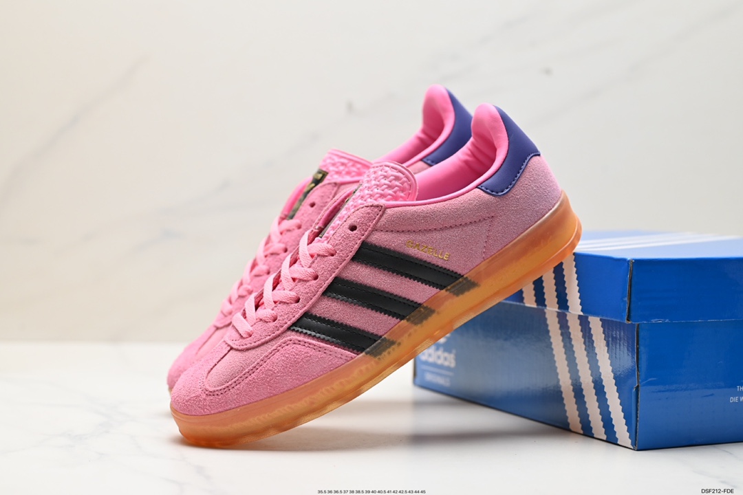 105 adlidas originals Gazelle Indoor ”棕白“ 这款阿迪达斯运动鞋 IE2948