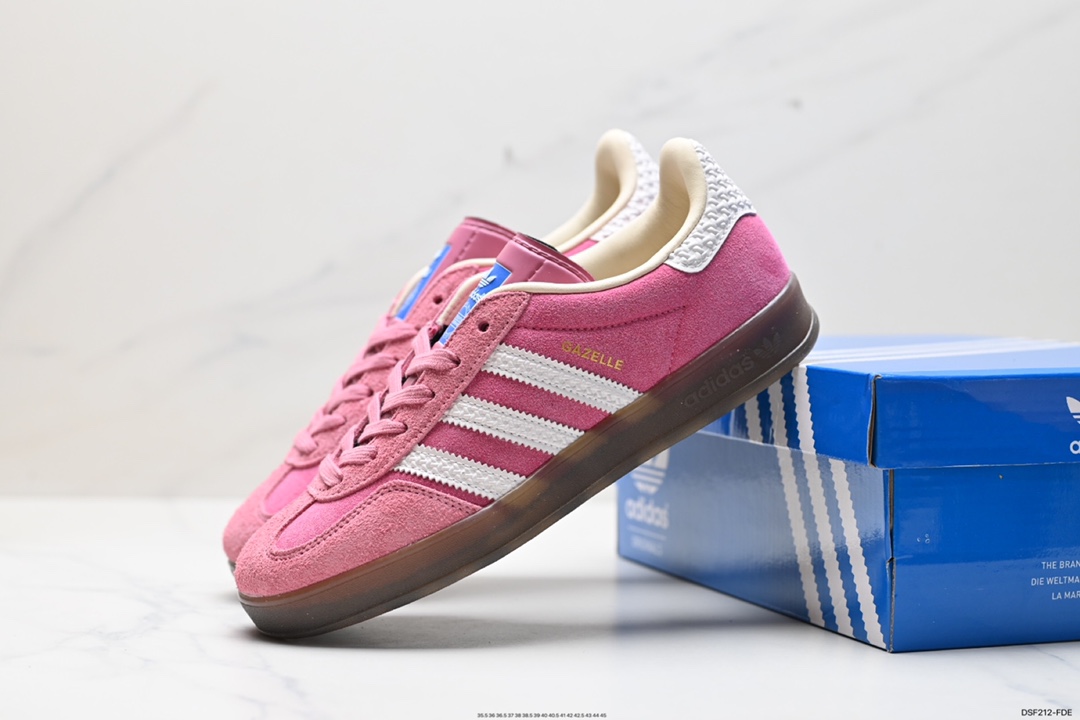 105 adlidas originals Gazelle Indoor ”棕白“ 这款阿迪达斯运动鞋 IE2948