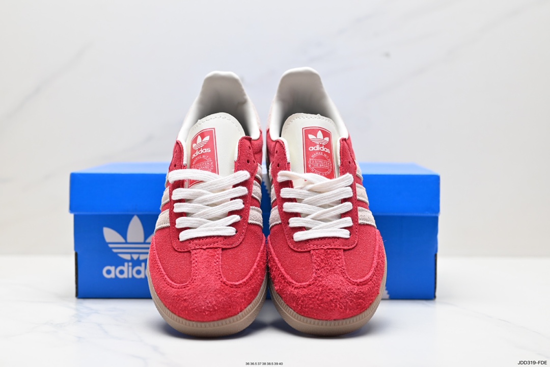 120 阿迪达斯三叶草Adidas Samba Og TAL桑巴舞系列绅士运动板鞋 IG8905