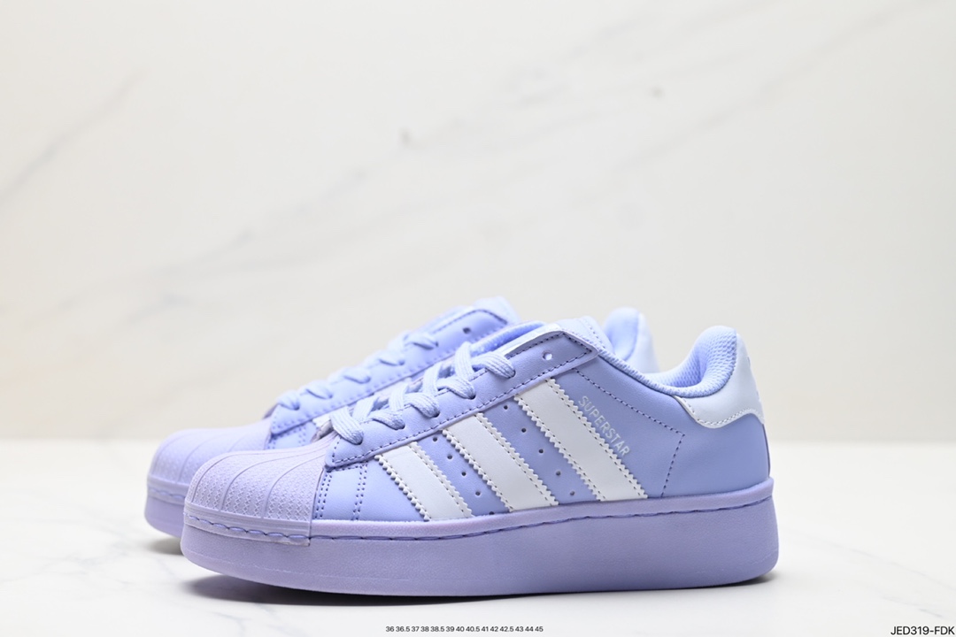 150 Adidas Originals Superstar XLG 贝壳头厚底休闲板鞋 ID5735