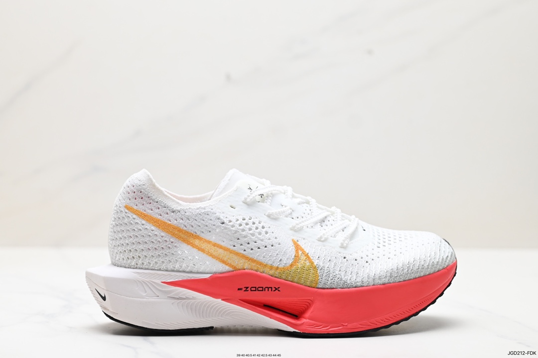 NIKE ZoomX Vaporfly NEXT% 3 马拉松泡棉超轻缓震运动慢跑鞋 DV4219-101