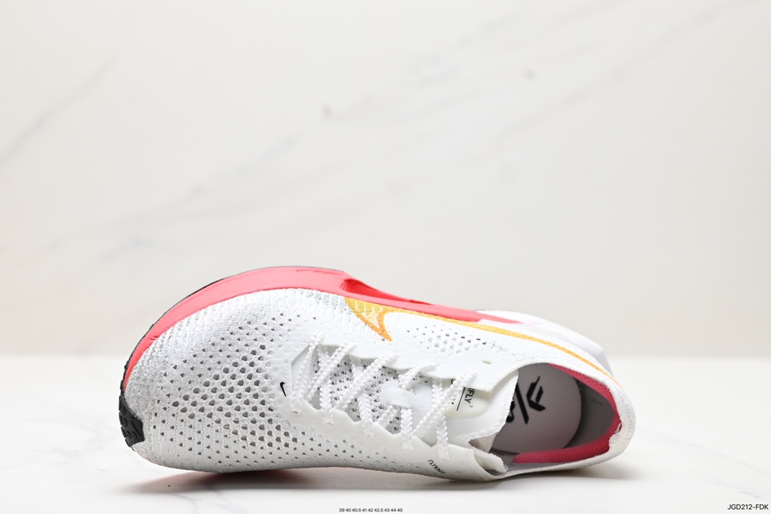 NIKE ZoomX Vaporfly NEXT马拉松泡棉超轻缓震运动慢跑鞋 DV4219-101