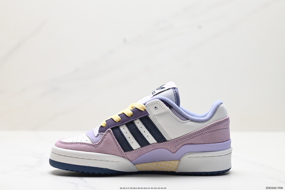 230 阿迪达斯 Adidas Forum Low CL 低帮百搭潮流休闲运动板鞋  ID6266