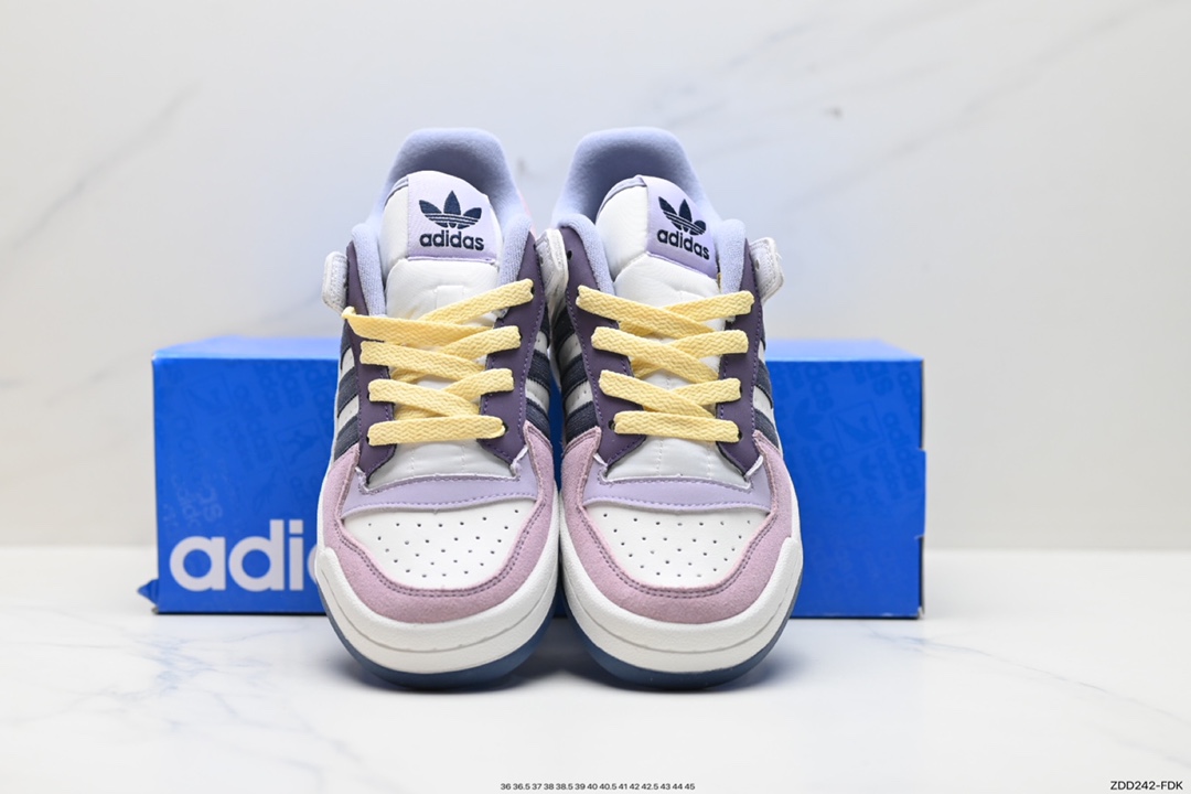 230 阿迪达斯 Adidas Forum Low CL 低帮百搭潮流休闲运动板鞋  ID6266