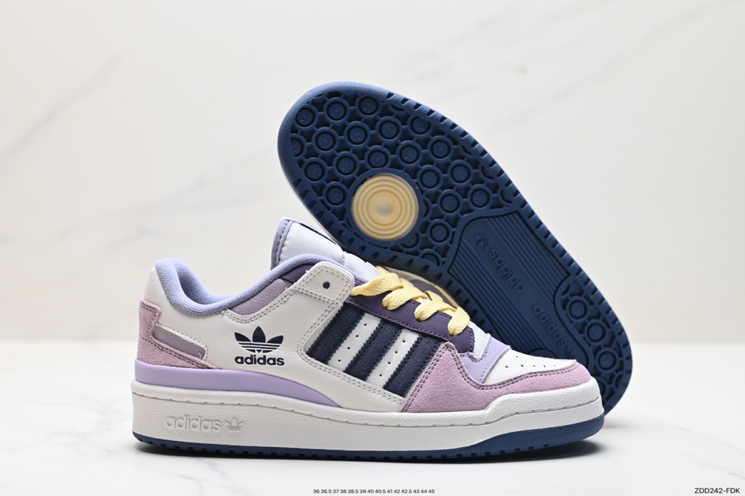 230 阿迪达斯 Adidas Forum Low CL 低帮百搭潮流休闲运动板鞋  ID6266