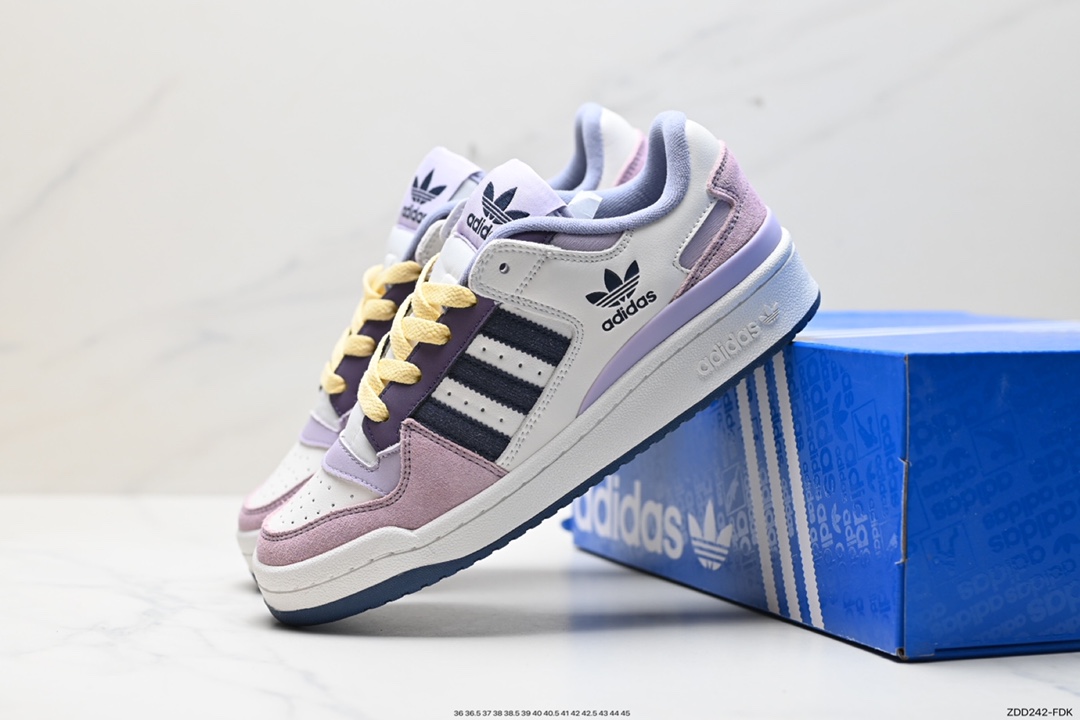 230 阿迪达斯 Adidas Forum Low CL 低帮百搭潮流休闲运动板鞋  ID6266