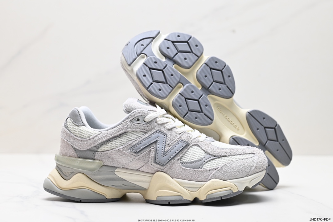 190 新百伦New Balance 9060”Moonbeam/Sea Salt”系列复古百搭跑步鞋“海盐灰”U290060HSC