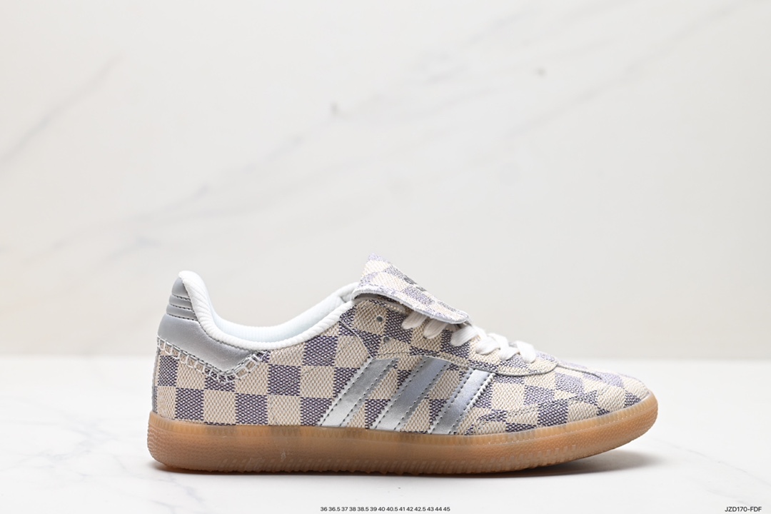 阿迪达斯三叶草Adidas Originals Samba Vegan OG”SPD”桑巴舞板鞋 LV0880