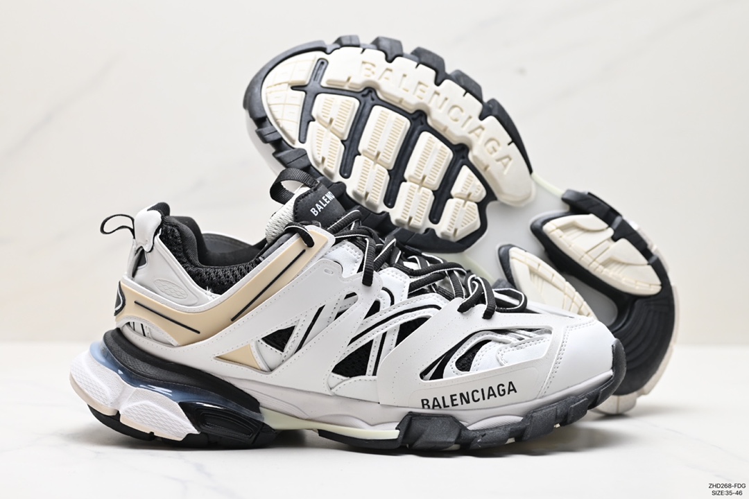 300 巴黎世家BALENCIAGA Track Trainers 3.0代复古野跑姥爹潮流百搭慢跑鞋