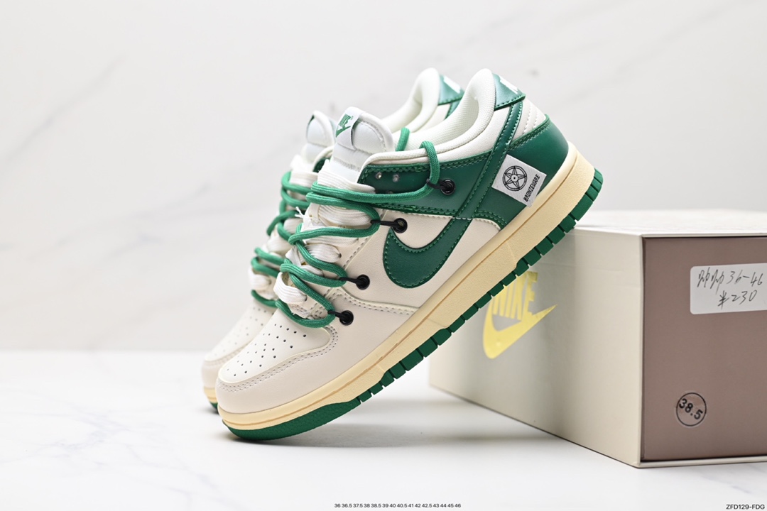 Nike SB Dunk Low 三星堆布贴 清新高街  DD1503-112