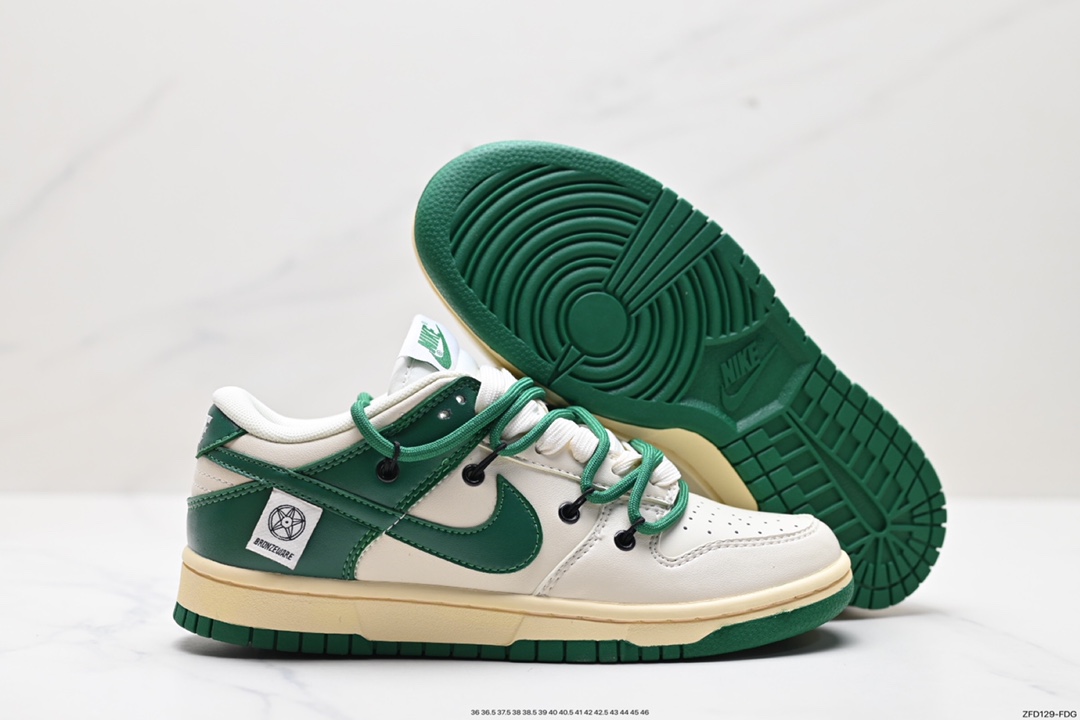 Nike SB Dunk Low 三星堆布贴 清新高街  DD1503-112