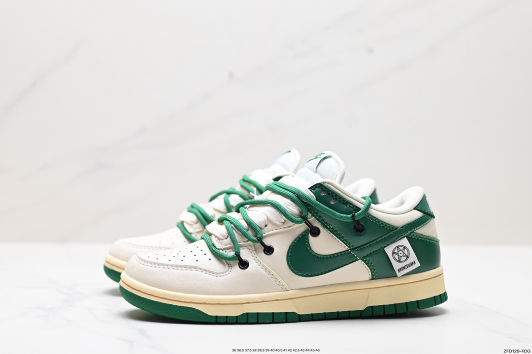 Nike SB Dunk Low 三星堆布贴 清新高街  DD1503-112