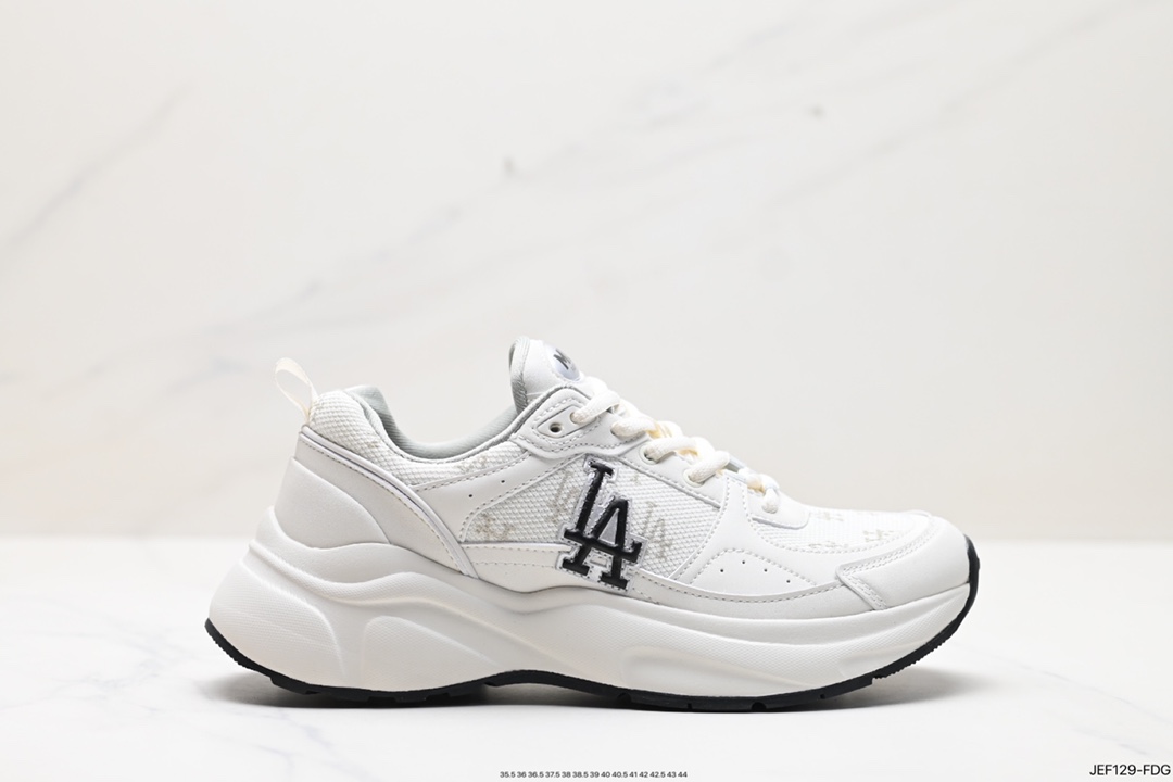 Replica 1:1 High Quality
 MLB Shoes Sneakers Black White Printing Low Tops