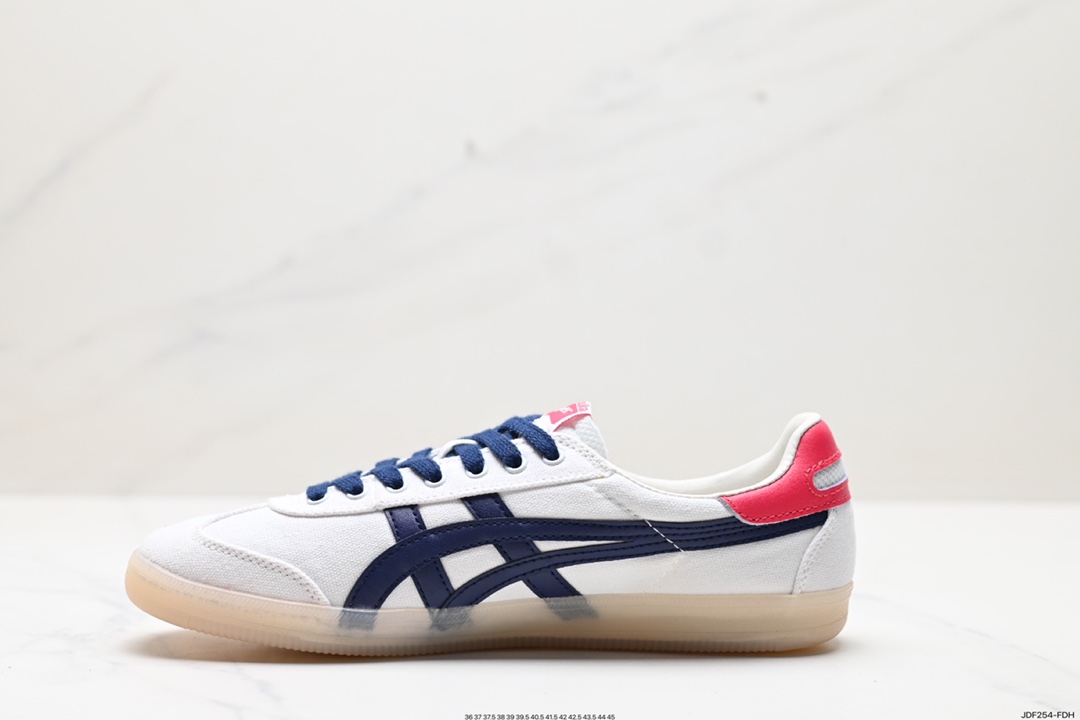 125 亚瑟士 Onitsuka Tiger Tokuten 布面 复古低帮休闲跑鞋 1183A862-101