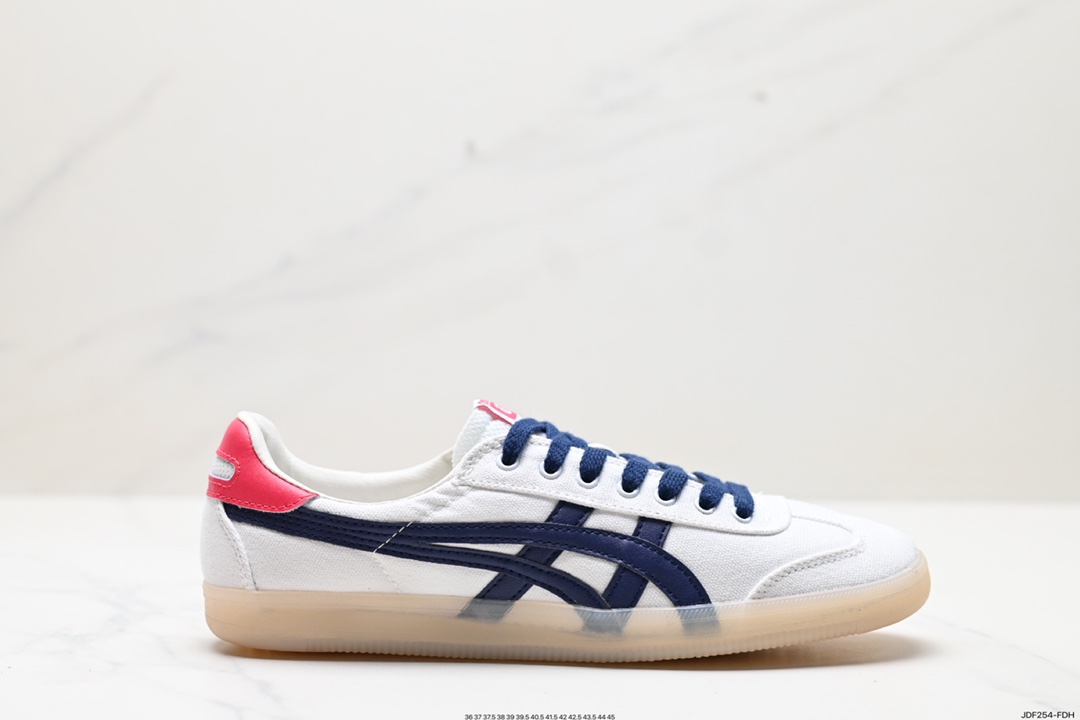 125 亚瑟士 Onitsuka Tiger Tokuten 布面 复古低帮休闲跑鞋 1183A862-101