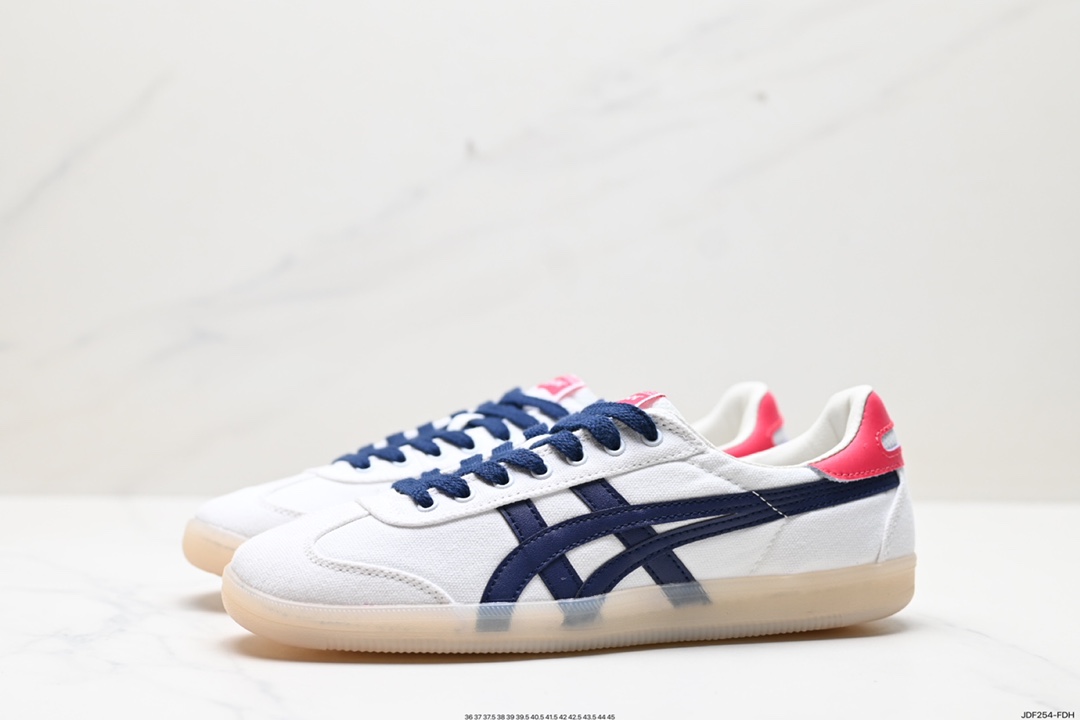 125 亚瑟士 Onitsuka Tiger Tokuten 布面 复古低帮休闲跑鞋 1183A862-101