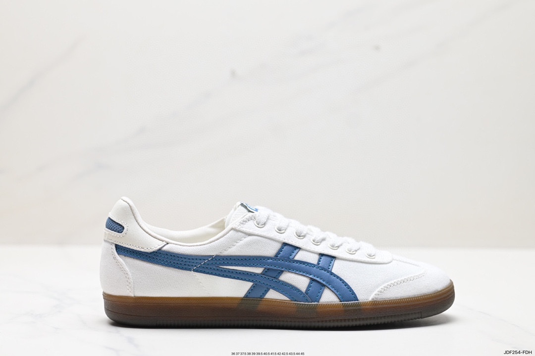 125 亚瑟士 Onitsuka Tiger Tokuten 布面 复古低帮休闲跑鞋 1183A862-106