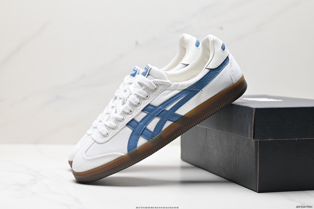 125 亚瑟士 Onitsuka Tiger Tokuten 布面 复古低帮休闲跑鞋 1183A862-106