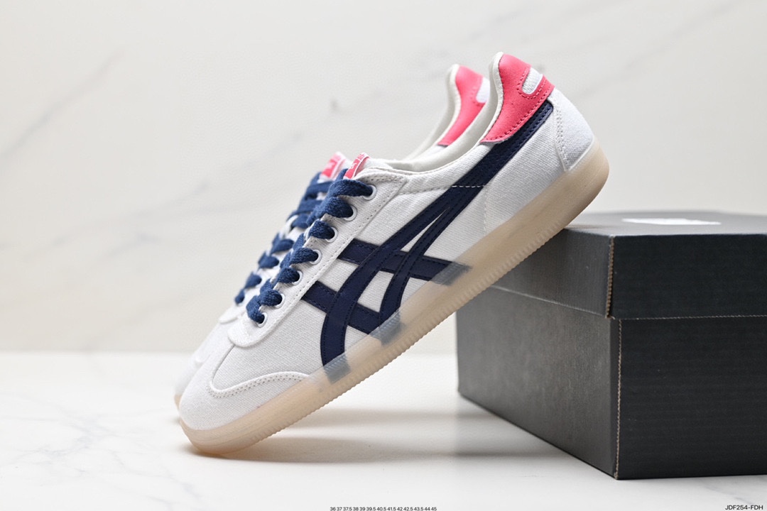 125 亚瑟士 Onitsuka Tiger Tokuten 布面 复古低帮休闲跑鞋 1183A862-106