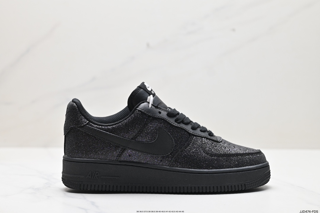 Air Jordan Force 1 Scarpe da Skate Air Jordan Nero Bianco Top bassi