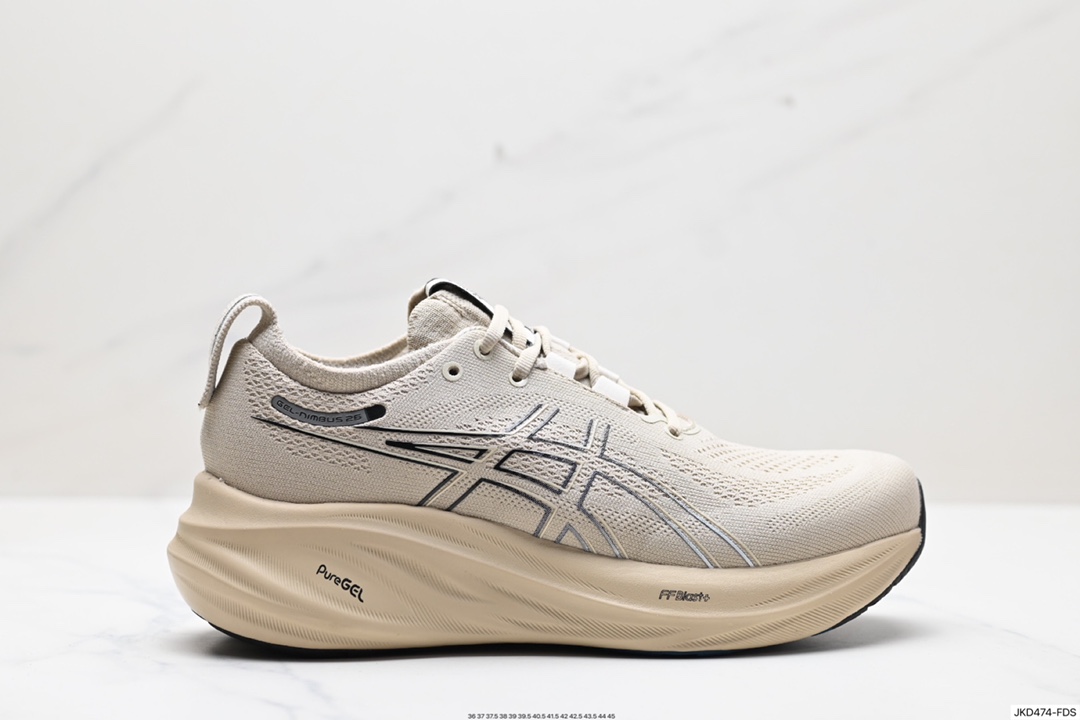 160 Asics 亚瑟士GEL-NIMBUS 26稳定跑鞋 1011B794-011