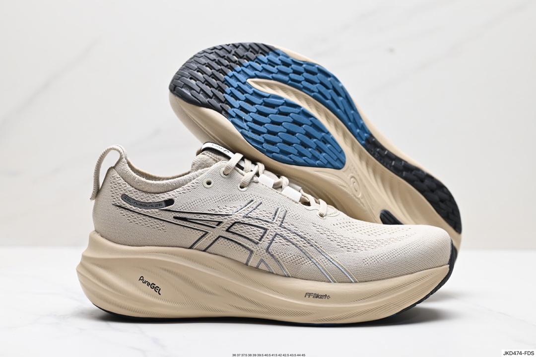 160 Asics 亚瑟士GEL-NIMBUS 26稳定跑鞋 1011B794-011