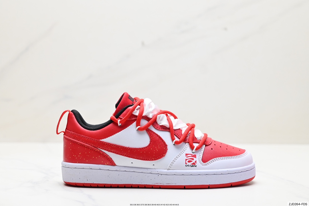 240 Nike Court Borough Low 2（GS）XS版  DA5456-600