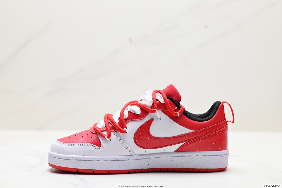 240 Nike Court Borough Low 2（GS）XS版  DA5456-600