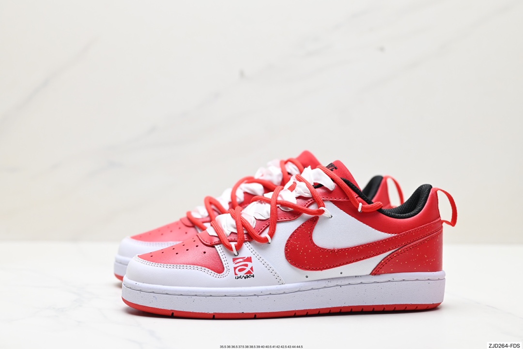 240 Nike Court Borough Low 2（GS）XS版  DA5456-600