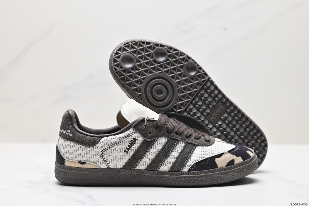 140 notitle xadidas originals Samba 德训鞋防滑耐磨 低帮板鞋 notitle x adidas originals Samba给人随性休闲的时尚格调 ID6024