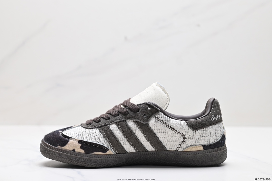 140 notitle xadidas originals Samba 德训鞋防滑耐磨 低帮板鞋 notitle x adidas originals Samba给人随性休闲的时尚格调 ID6024