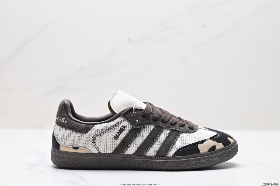 140 notitle xadidas originals Samba 德训鞋防滑耐磨 低帮板鞋 notitle x adidas originals Samba给人随性休闲的时尚格调 ID6024