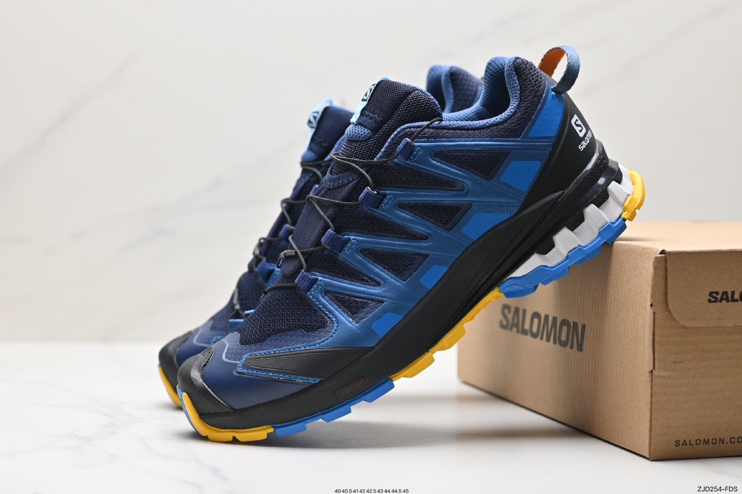 240 萨洛蒙/Salomon XT-6 Gore-Tex”Dark Sapphire”天际系列低帮城市越野机能透气休闲运动鞋 409875-29