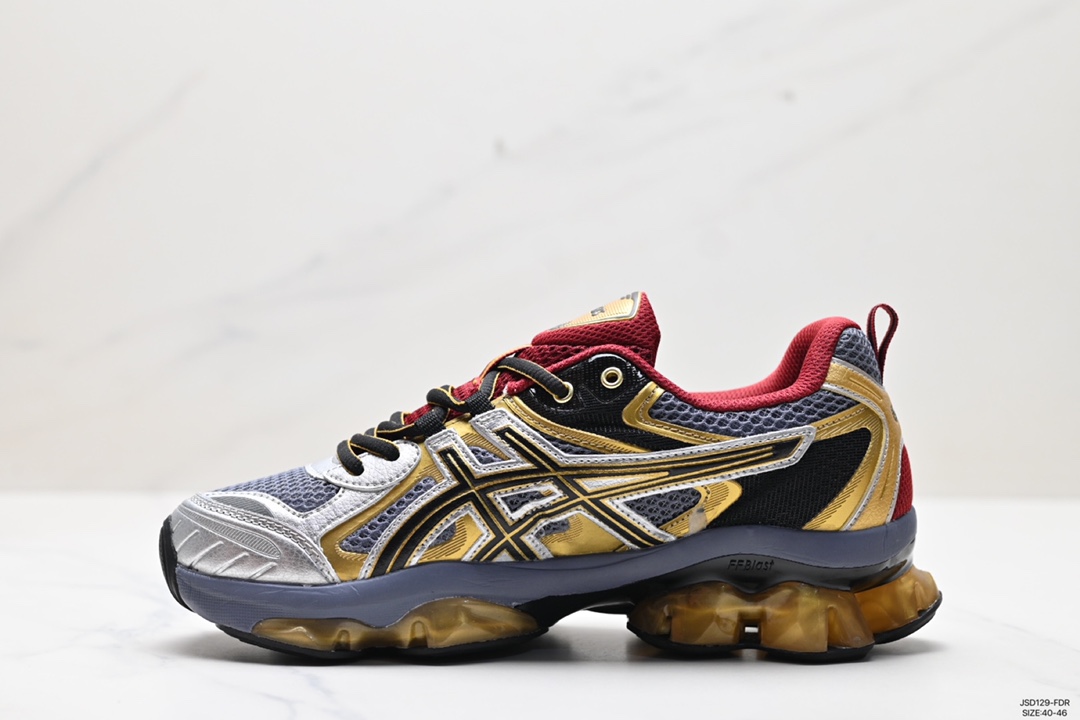 200 Asics Gel-Quantum Kinetic 亚瑟士 复古休闲运动鞋厚底增高老爹鞋 1203A270-202