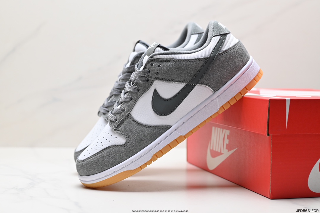 170 Nike Dunk Low “Grey Gum” 白灰配色 FV0389-100