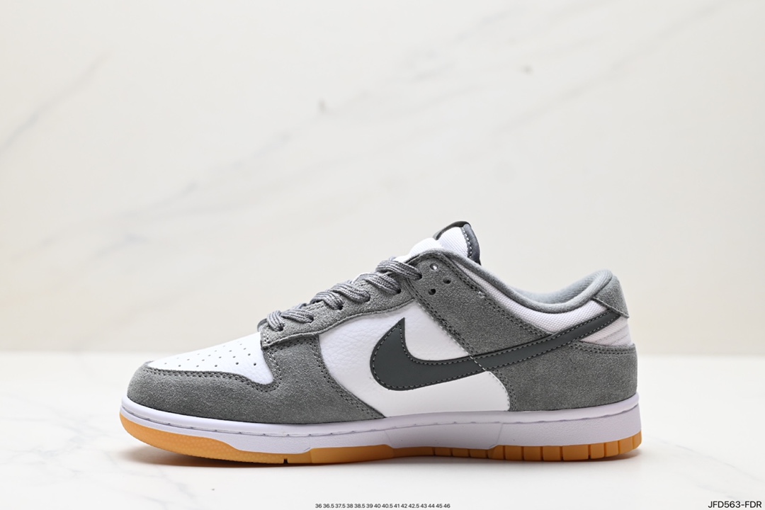 170 Nike Dunk Low “Grey Gum” 白灰配色 FV0389-100