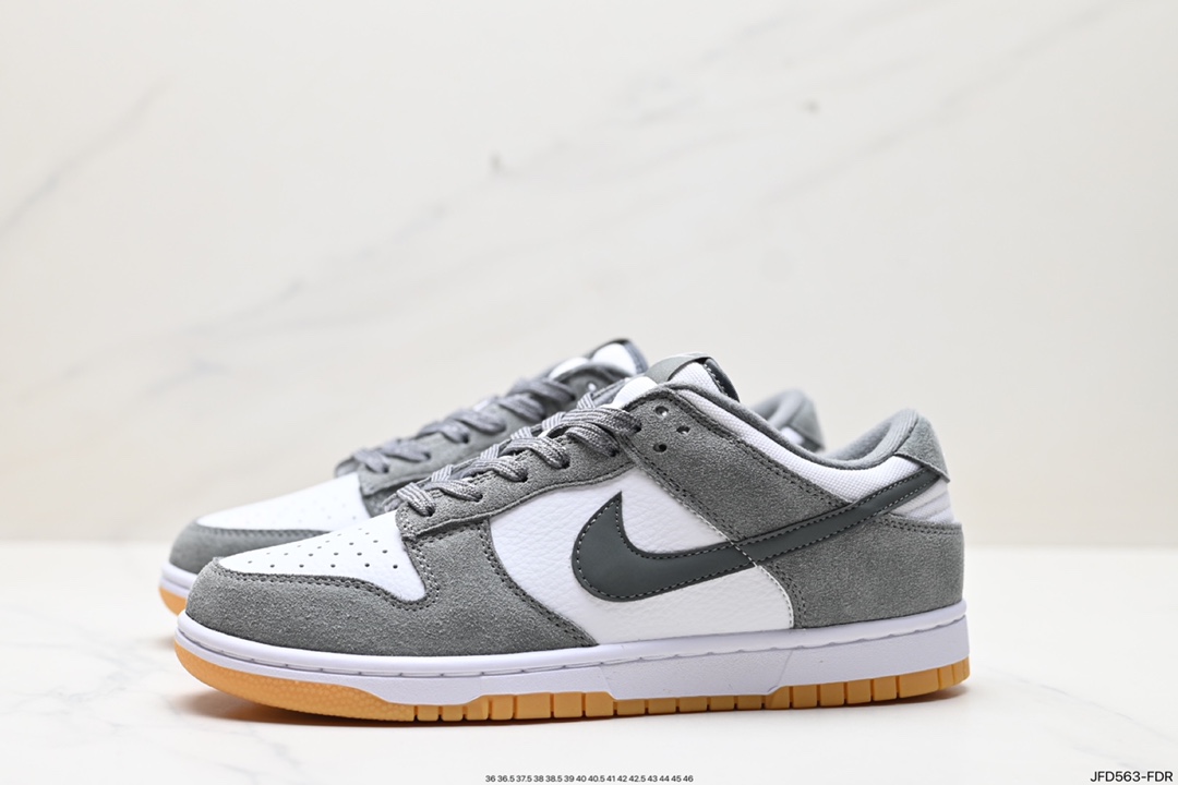 170 Nike Dunk Low “Grey Gum” 白灰配色 FV0389-100