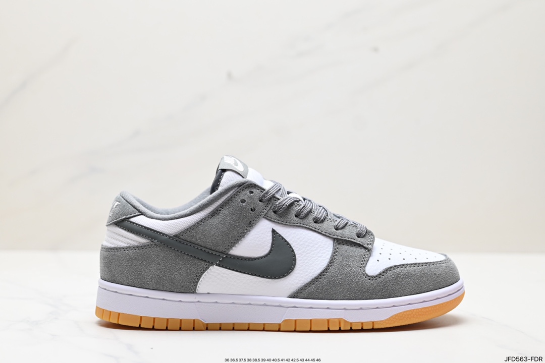 170 Nike Dunk Low “Grey Gum” 白灰配色 FV0389-100