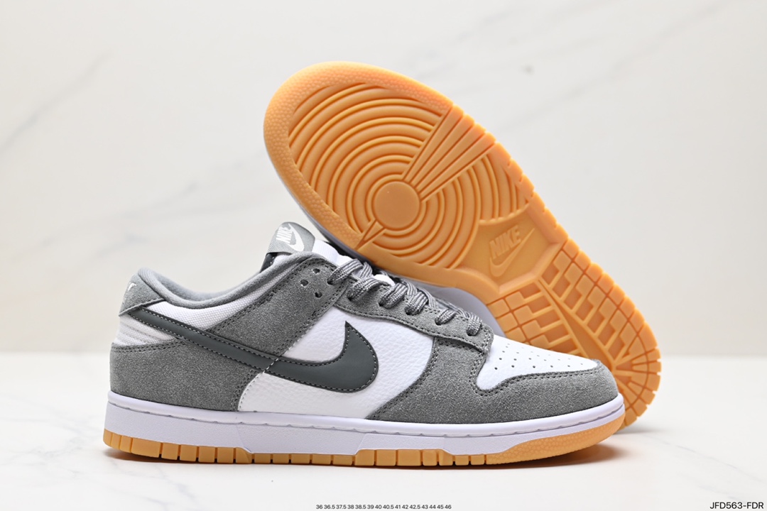 170 Nike Dunk Low “Grey Gum” 白灰配色 FV0389-100