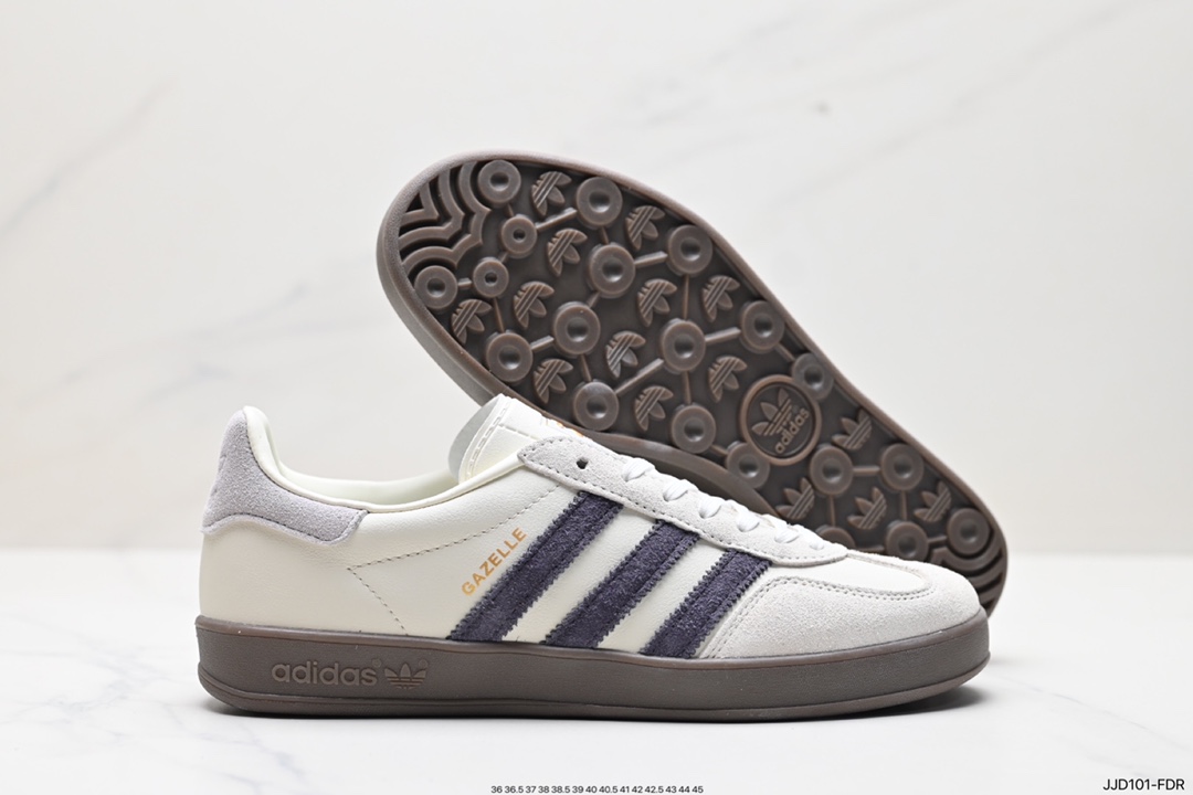 130 adidas Originals Gazelle INdoor Emmi 三叶草休闲防滑耐磨低帮板鞋 IH8548