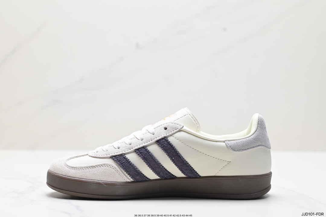 130 adidas Originals Gazelle INdoor Emmi 三叶草休闲防滑耐磨低帮板鞋 IH8548