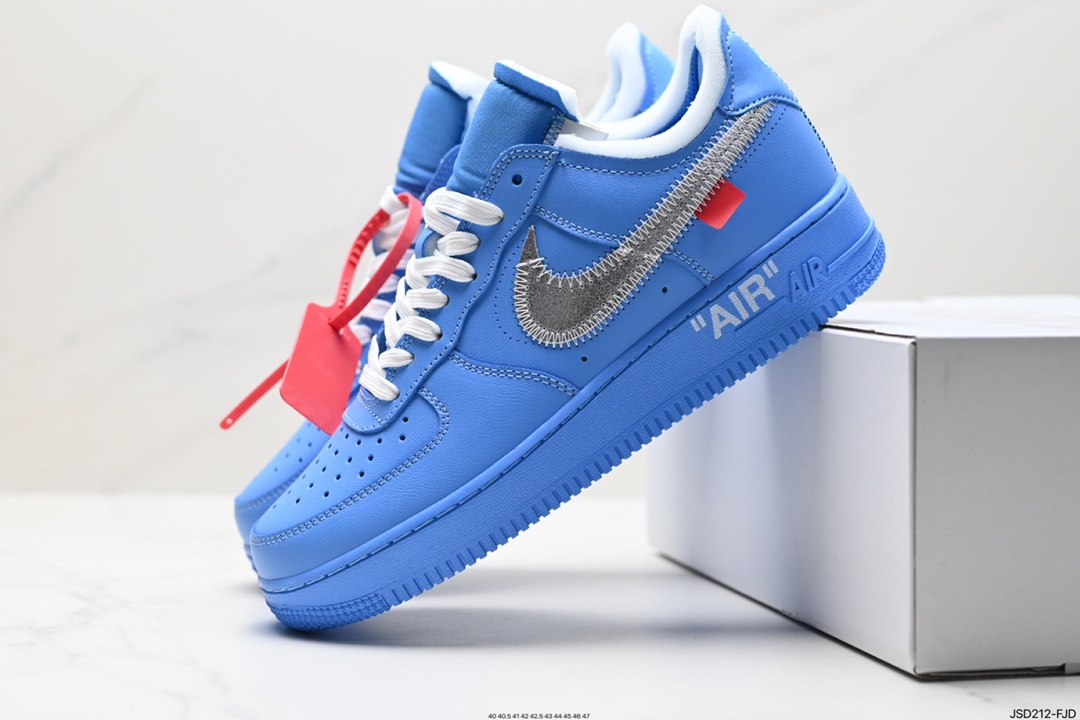 off-white x Air Force 1 Low 蓝色艺术馆  CI1173-400