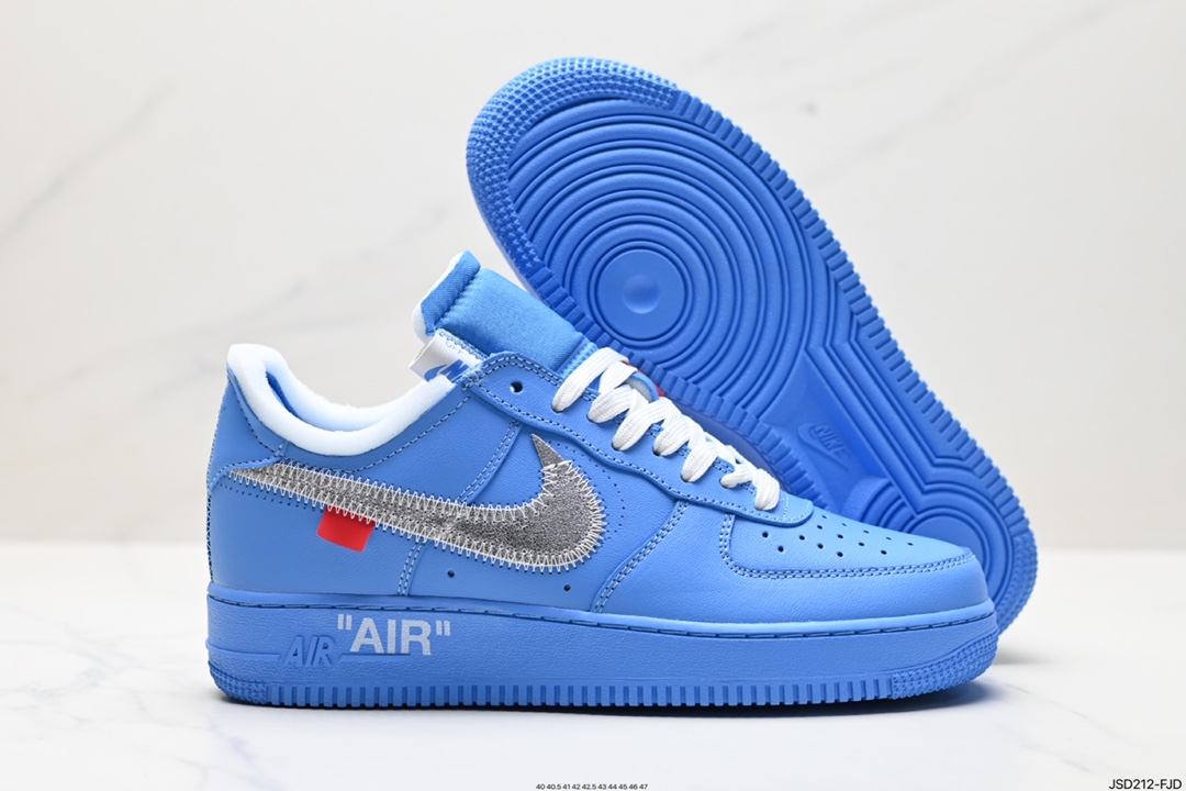 off-white x Air Force 1 Low 蓝色艺术馆  CI1173-400