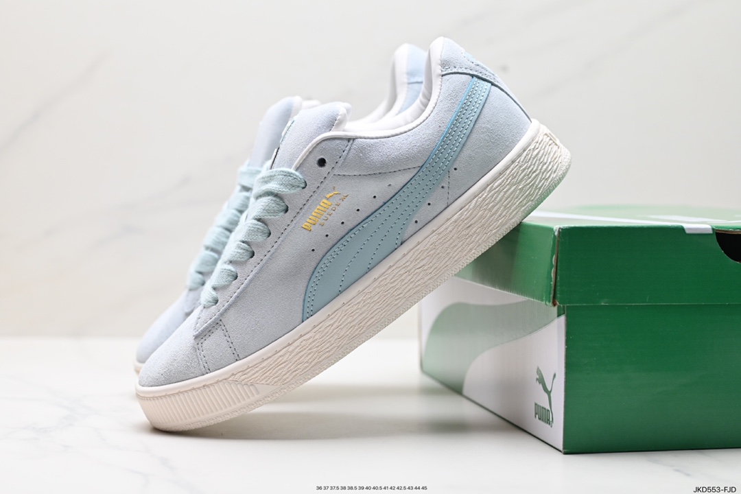 Puma Suede XL复古单品 彪马 防滑耐磨低帮德训板鞋  395205-13