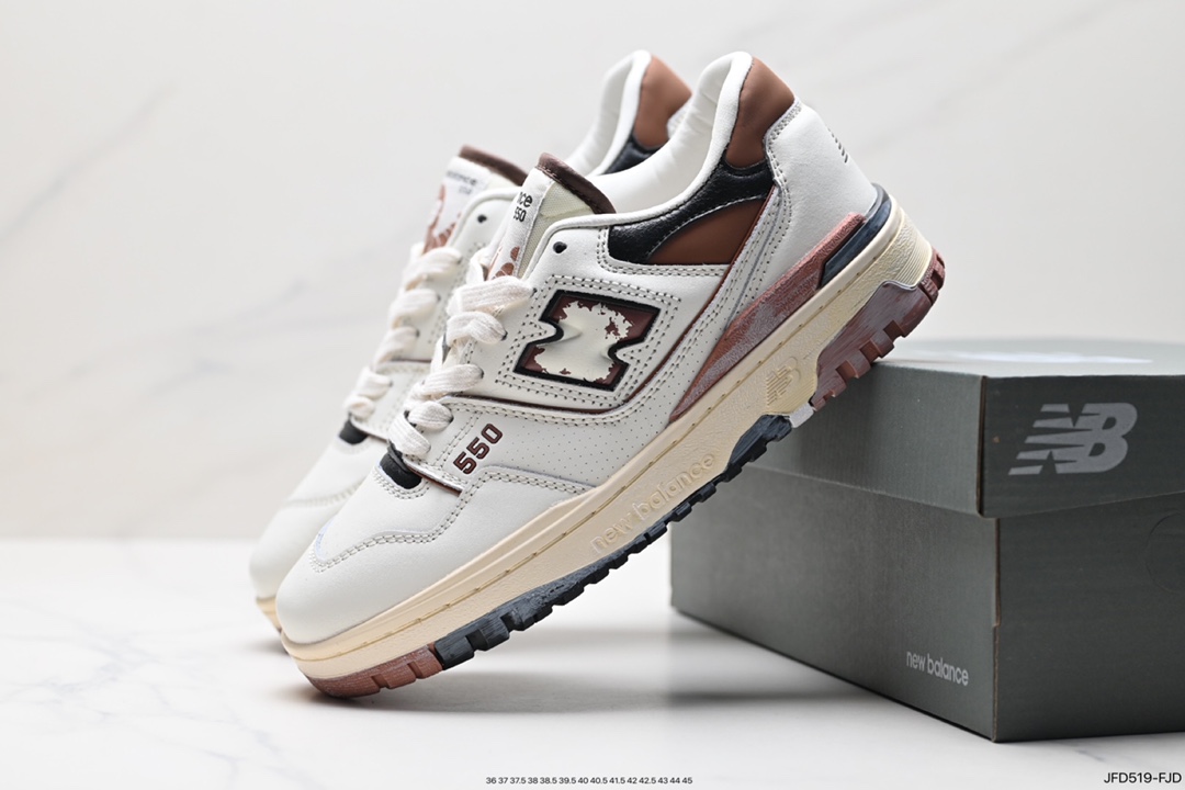 170 New Balance BB550 复古跑鞋 系列复古休闲运动慢跑鞋 BB550VGC